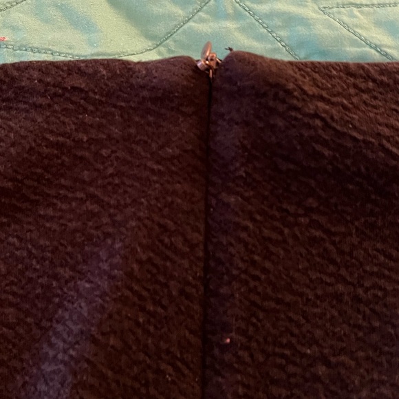 Maeve Knit Mini Wrap Skirt Black Medium - Picture 8 of 12